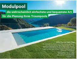 Lagerhaus Modulpool kwad pool-set upper class Angebot