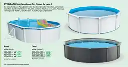 Lagerhaus Steinbach stahlwandpool-set nuovo de luxe ii Angebot