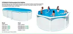 Lagerhaus Steinbach stahlwandpool-set highline Angebot