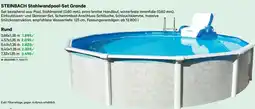 Lagerhaus Steinbach stahlwandpool-set grande Angebot