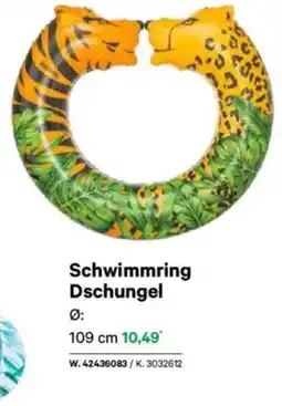 Lagerhaus Schwimmring dschungel Angebot