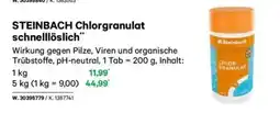 Lagerhaus Steinbach chlorgranulat schnelllöslich Angebot