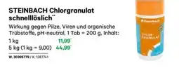 Lagerhaus STEINBACH Chlorgranulat schnelllöslich Angebot