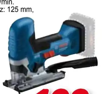 Zgonc Bosch Akku-Stichsäge GST 18V 125 S Solo Angebot