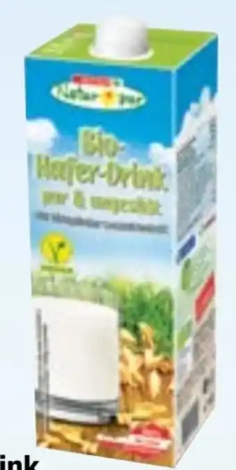 Maximarkt Spar Natur pur Bio-Haferdrink Angebot