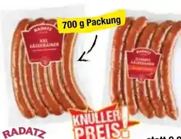 Maximarkt Radatz Käsekrainer Angebot