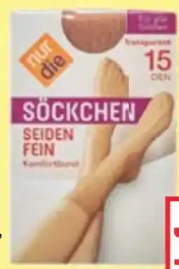 Maximarkt nur die Damen Söckchen Seidenfein Angebot