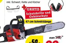 Zgonc Scheppach Benzin-Kettensäge CSP530S Angebot