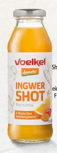 Interspar Voelkel Bio-Shot Ingwer & Kurkuma Angebot