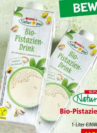 Interspar Spar Natur pur Bio-Pistazien-Drink Angebot