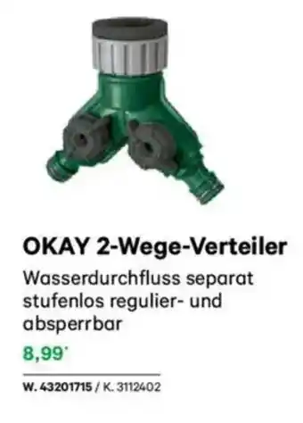 Lagerhaus Okay 2-wege-verteiler Angebot