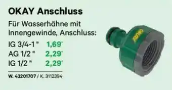 Lagerhaus Okay anschluss Angebot