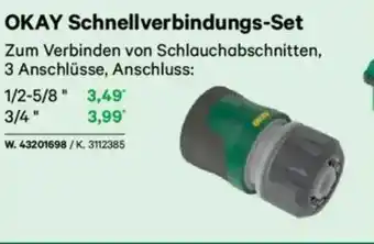 Lagerhaus Okay schnellverbindungs-set Angebot