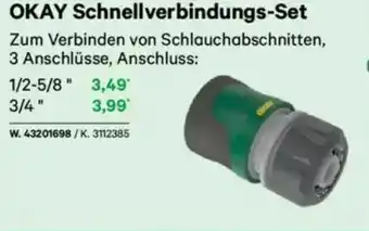 Lagerhaus Okay schnellverbindungs-set Angebot