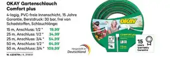 Lagerhaus Okay gartenschlauch comfort plus Angebot