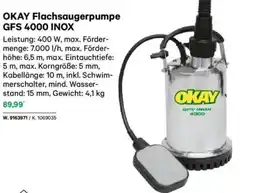 Lagerhaus Okay flachsaugerpumpe gfs 4000 inox Angebot