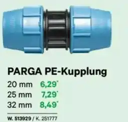 Lagerhaus Parga pe-kupplung Angebot