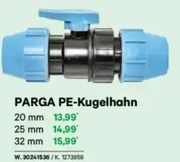 Lagerhaus Parga pe-kugelhahn Angebot