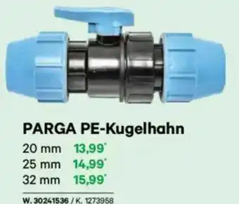 Lagerhaus Parga pe-kugelhahn Angebot