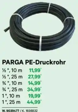 Lagerhaus Parga pe-druckrohr Angebot