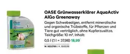 Lagerhaus Oase grünwasserklärer aquaactiv algo greenaway Angebot