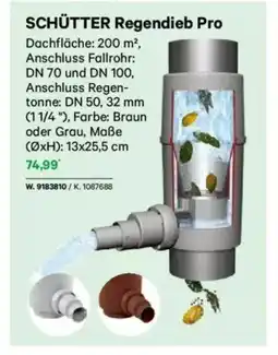 Lagerhaus Schütter regendieb pro Angebot