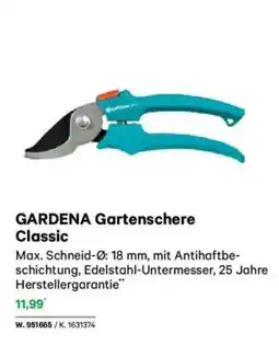 Lagerhaus Gardena gartenschere classic Angebot