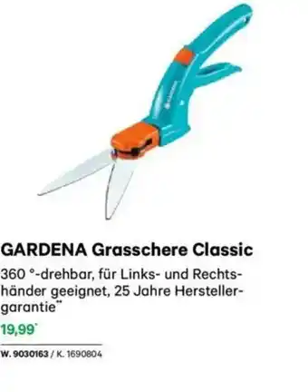 Lagerhaus Gardena grasschere classic Angebot