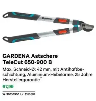 Lagerhaus Gardena astschere telecut 650-900 b Angebot