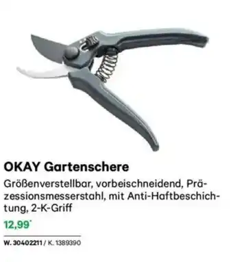 Lagerhaus Okay gartenschere Angebot