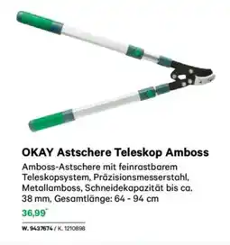 Lagerhaus Okay astschere teleskop amboss Angebot