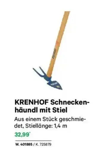 Lagerhaus Krenhof schnecken- häundl mit stiel Angebot