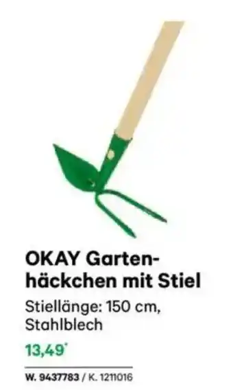 Lagerhaus Okay garten- häckchen mit stiel Angebot