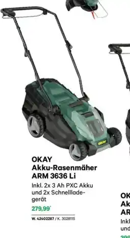 Lagerhaus Akku-rasenmäher arm 3643 li Angebot