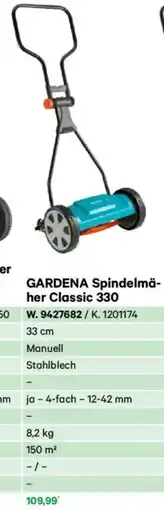 Lagerhaus Gardena spindelmä her classic 330 Angebot