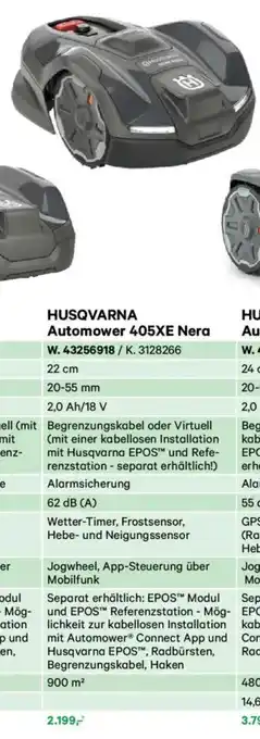 Lagerhaus Husqvarna automower 405xe Angebot