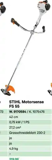 Lagerhaus Stihl motorsense fs 55 Angebot