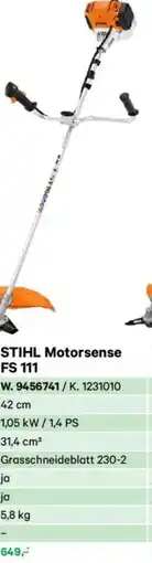 Lagerhaus Stihl motorsense fs 111 Angebot