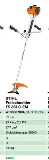 Lagerhaus Stihl freischneider fs 361 c-em Angebot