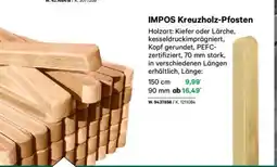 Lagerhaus Impos kreuzholz-pfosten Angebot