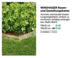 Lagerhaus Windhager rasen- und gestaltungskante Angebot