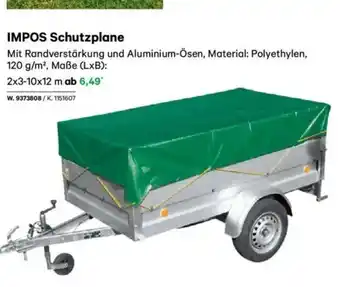 Lagerhaus IMPOS Schutzplane Angebot