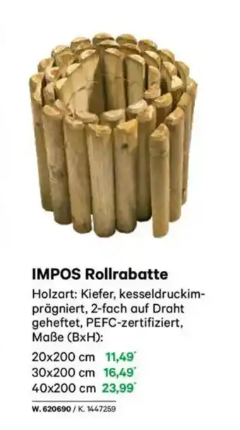 Lagerhaus Impos rollrabatte Angebot