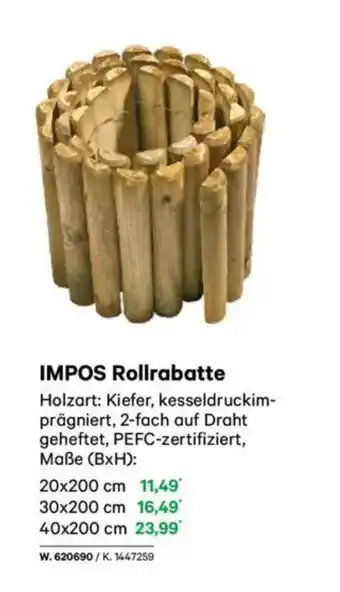 Lagerhaus Impos rollrabatte Angebot