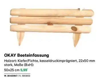 Lagerhaus Okay beeteinfassung Angebot