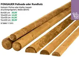 Lagerhaus Pongauer palisade oder rundholz Angebot