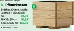 Lagerhaus Pflanzkasten Angebot