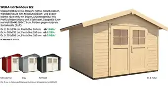 Lagerhaus Weka gartenhaus 122 Angebot