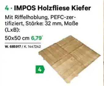 Lagerhaus Impos holzfliese kiefer Angebot