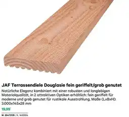 Lagerhaus Jaf terrassendiele douglasie fein geriffelt/grob genutet Angebot